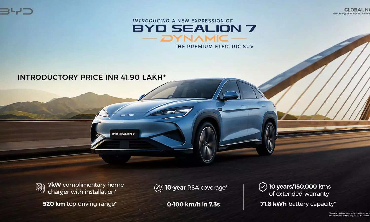 BYD Adds Entry-Level Sealion 7 Dynamic, Claims 520km Range to Boost Sales BYD Adds Entry-Level Sealion 7 Dynamic, Claims 520km Range to Boost Sales