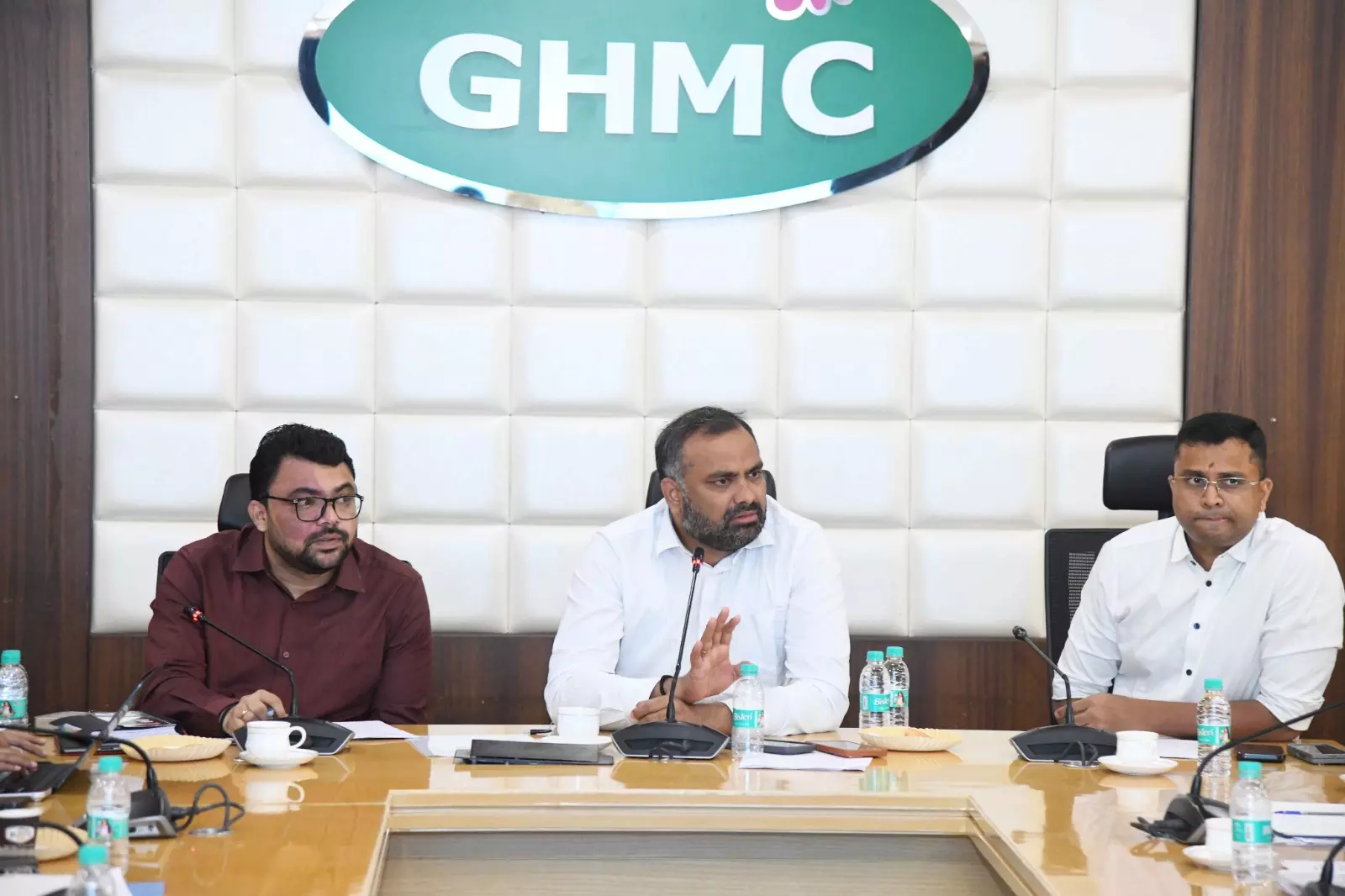 GHMC Gears Up for Ganesh Fest in Merged Areas GHMC Gears Up for Ganesh Fest in Merged Areas