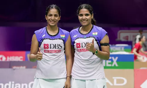 Treesa-Gayatri Enter BWF World Championships Quarterfinals Treesa-Gayatri Enter BWF World Championships Quarterfinals