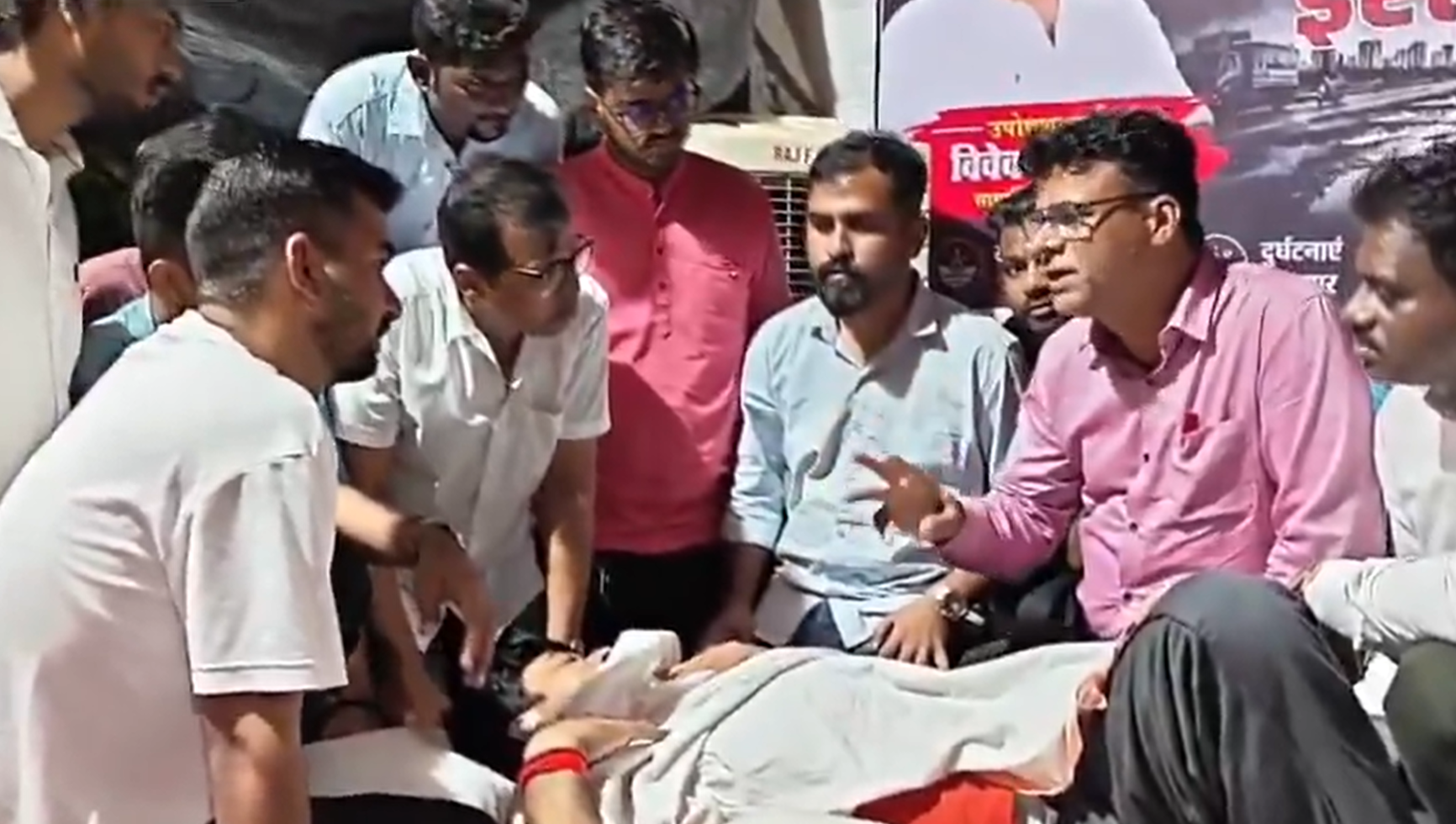 CJP Activist's Hunger Strike Over Poor Roads in Palghar Continues