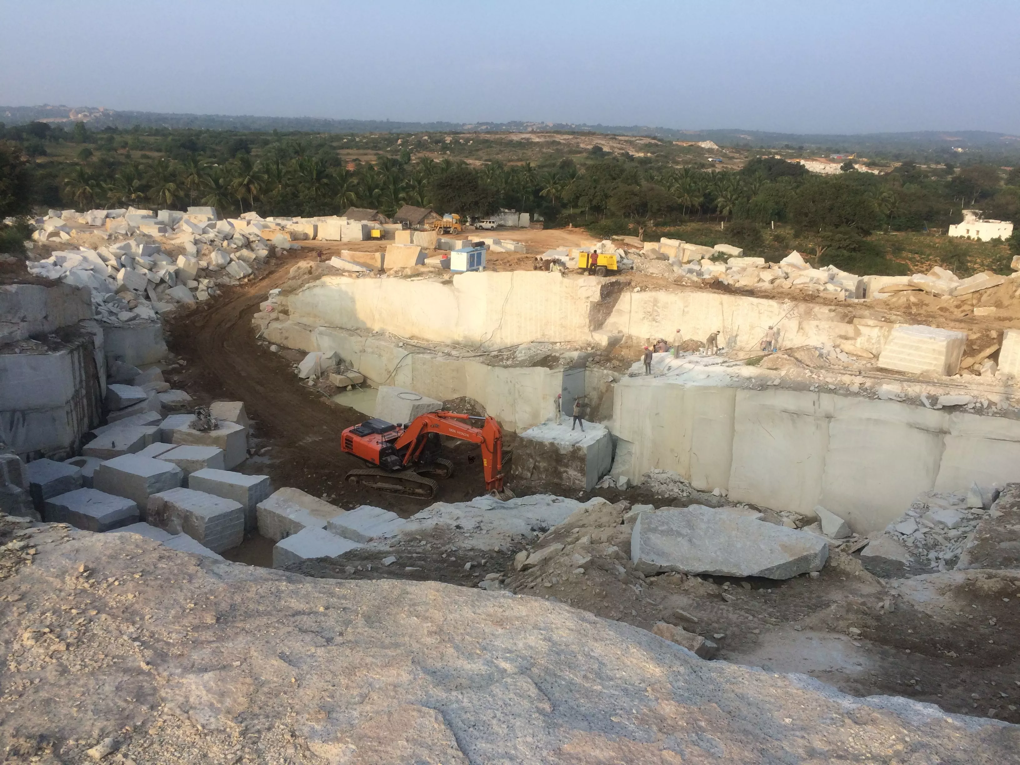 Political Patronage Key For Granite Quarrying And Transportation In Chittoor District Political Patronage Key For Granite Quarrying And Transportation In Chittoor District