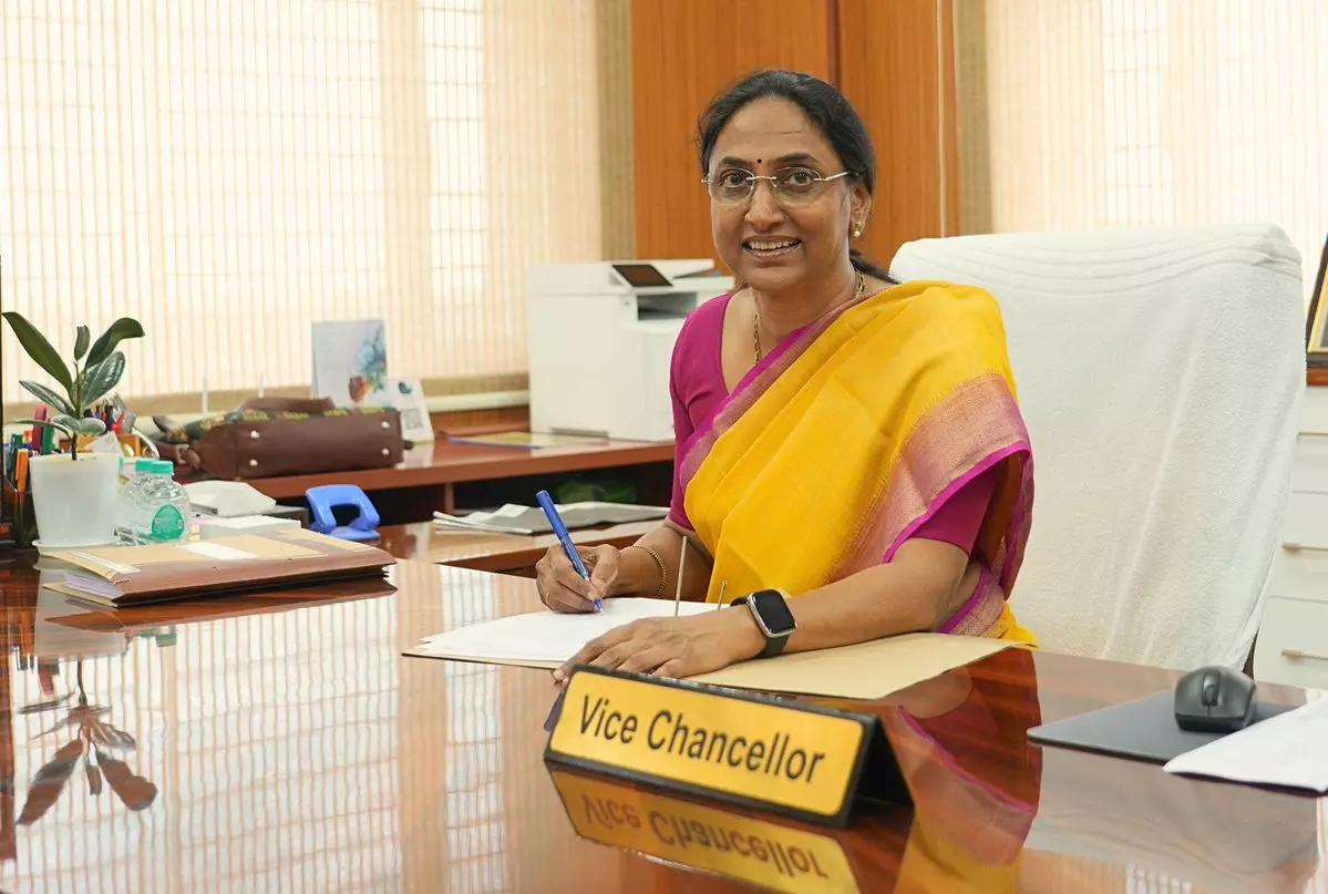 Sheela Reddy Takes Over As In-Charge VC Of CUAP Sheela Reddy Takes Over As In-Charge VC Of CUAP