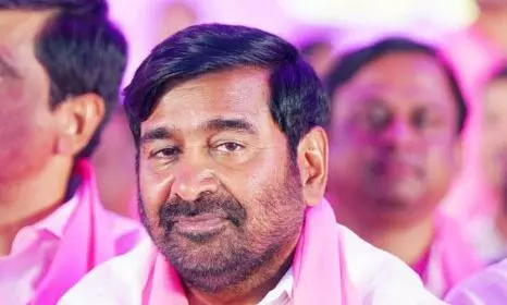BRS MLA Says Drought In NSP Ayacut Due To Congress, Not To Nino BRS MLA Says Drought In NSP Ayacut Due To Congress, Not To Nino
