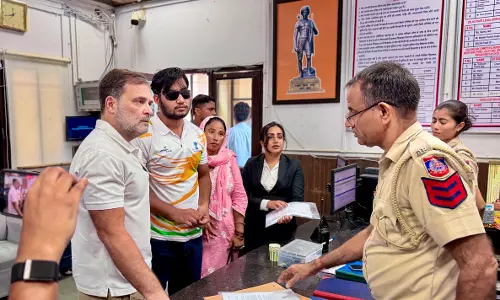 Delhi Police Registers FIR Over Pellet Injuries After Rahuls Protest