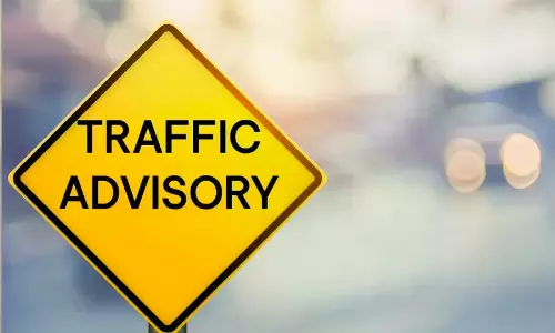 Traffic Diversions At SBI Tellapur For 25 Days From August 22 Traffic Diversions At SBI Tellapur For 25 Days From August 22