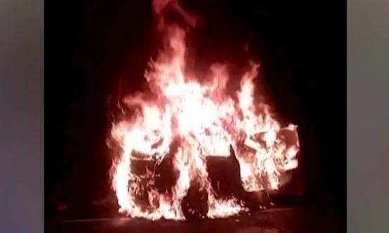 Polavaram: Man Charred to Death After Car Collides With Iron Laden Lorry