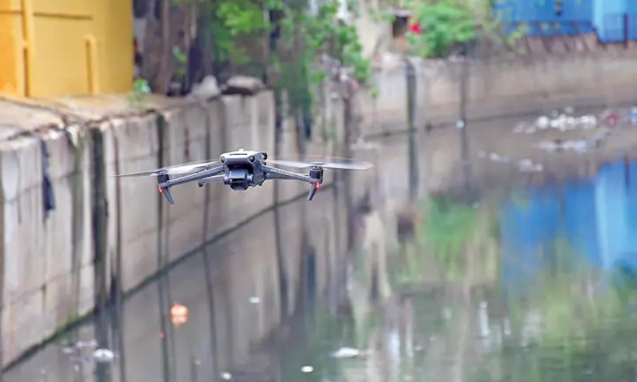 Drone Survey of 44 Canals in Chennai Begins