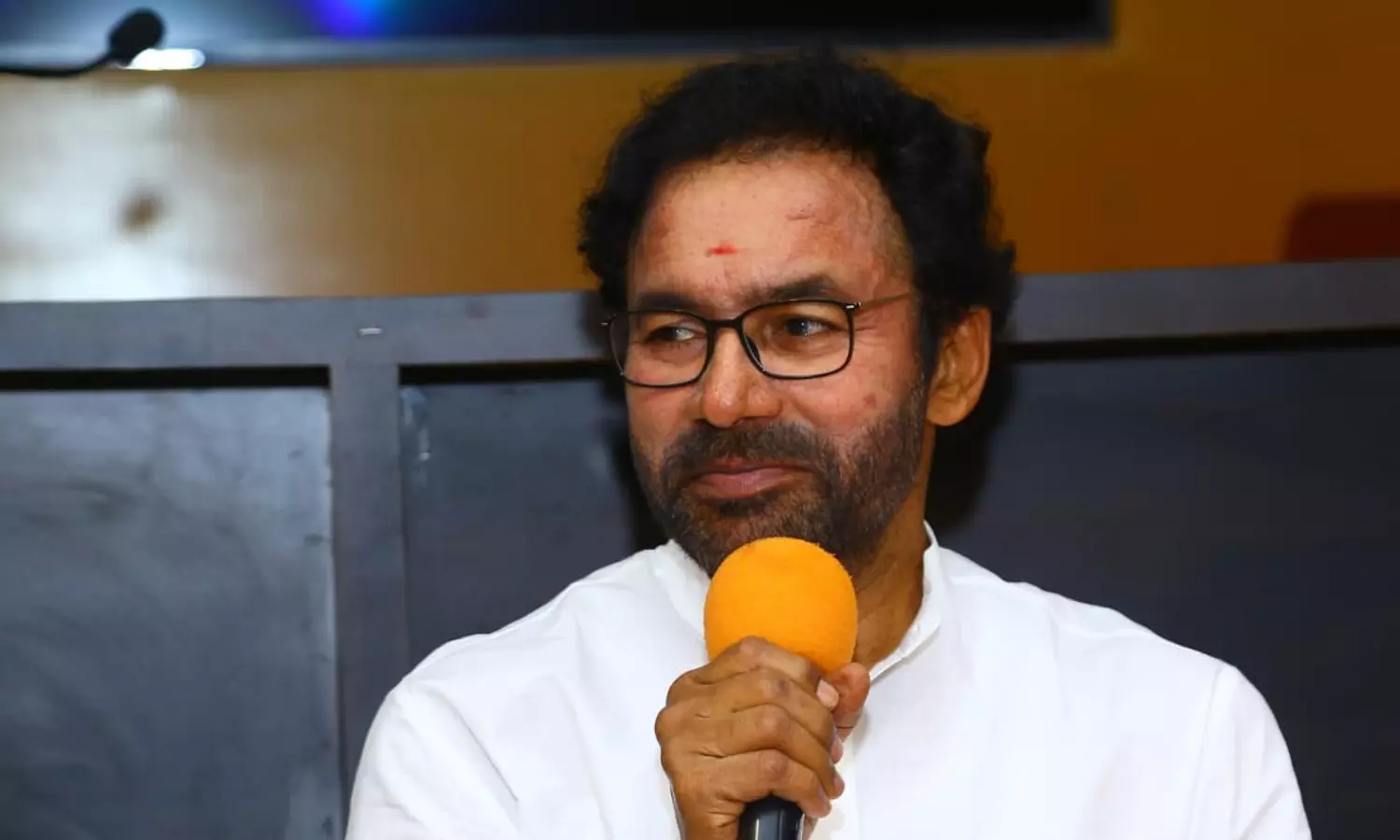 Kishan Reddy Alleges Irregularities Under Bhoo Bharati, PMGKAY Schemes; Demands Judicial Probe Kishan Reddy Alleges Irregularities Under Bhoo Bharati, PMGKAY Schemes; Demands Judicial Probe
