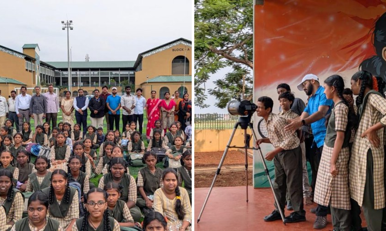 Nidamarru Students Get a Taste of Space Science