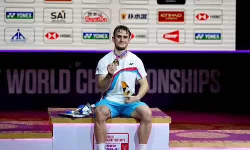 Alex Lanier Clinches Badminton World Title in Frances Golden Double