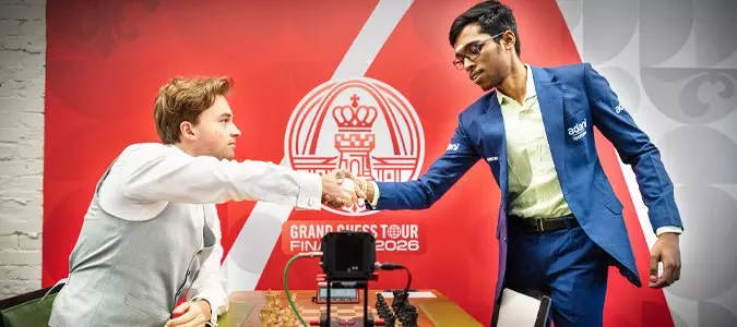 GCT Grand Finale: Praggnanandhaa Beats Keymer to Stake His Claim for Finals GCT Grand Finale: Praggnanandhaa Beats Keymer to Stake His Claim for Finals