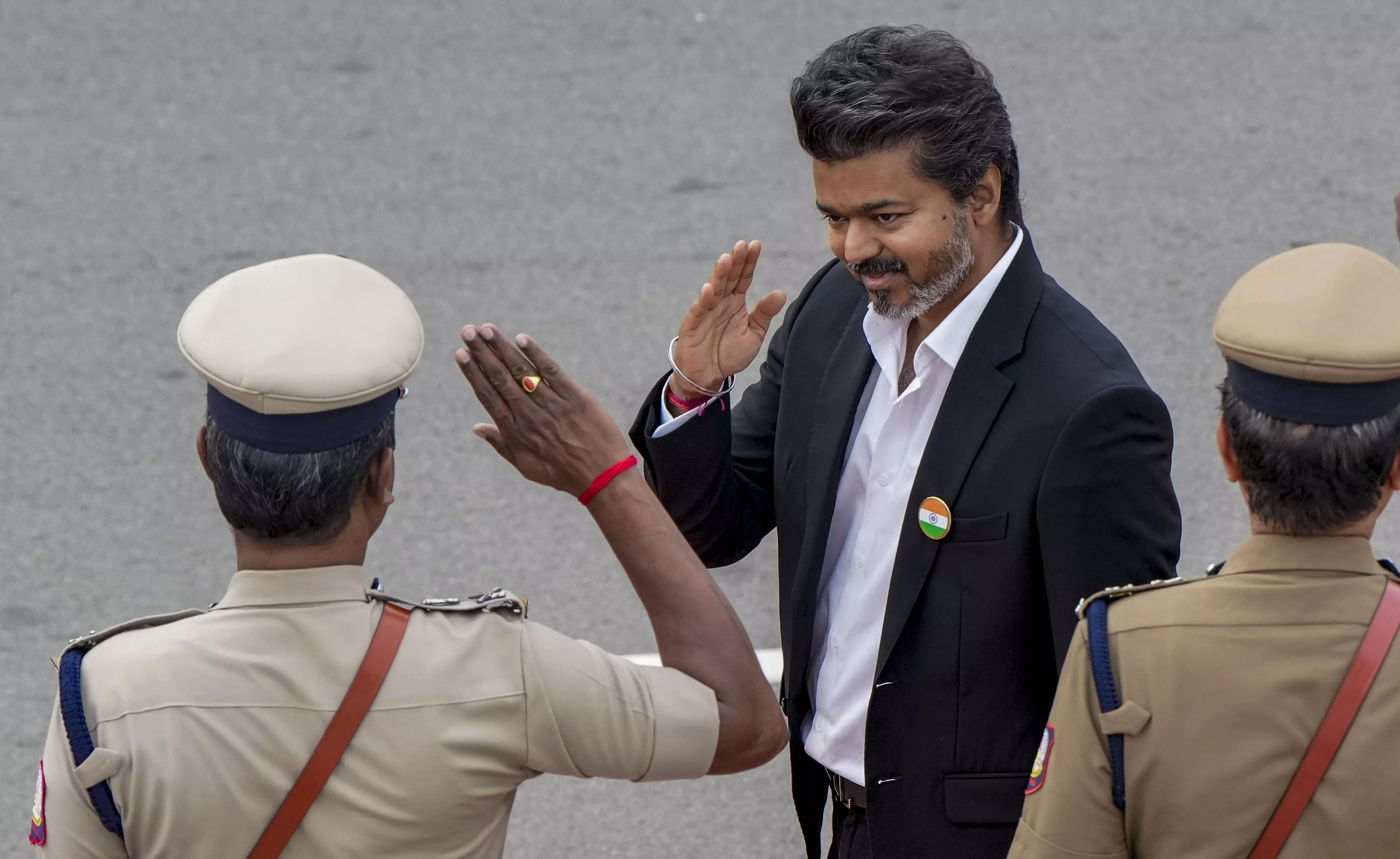 TVK Takes ‘Vijay for PM’ Campaign to Public TVK Takes ‘Vijay for PM’ Campaign to Public