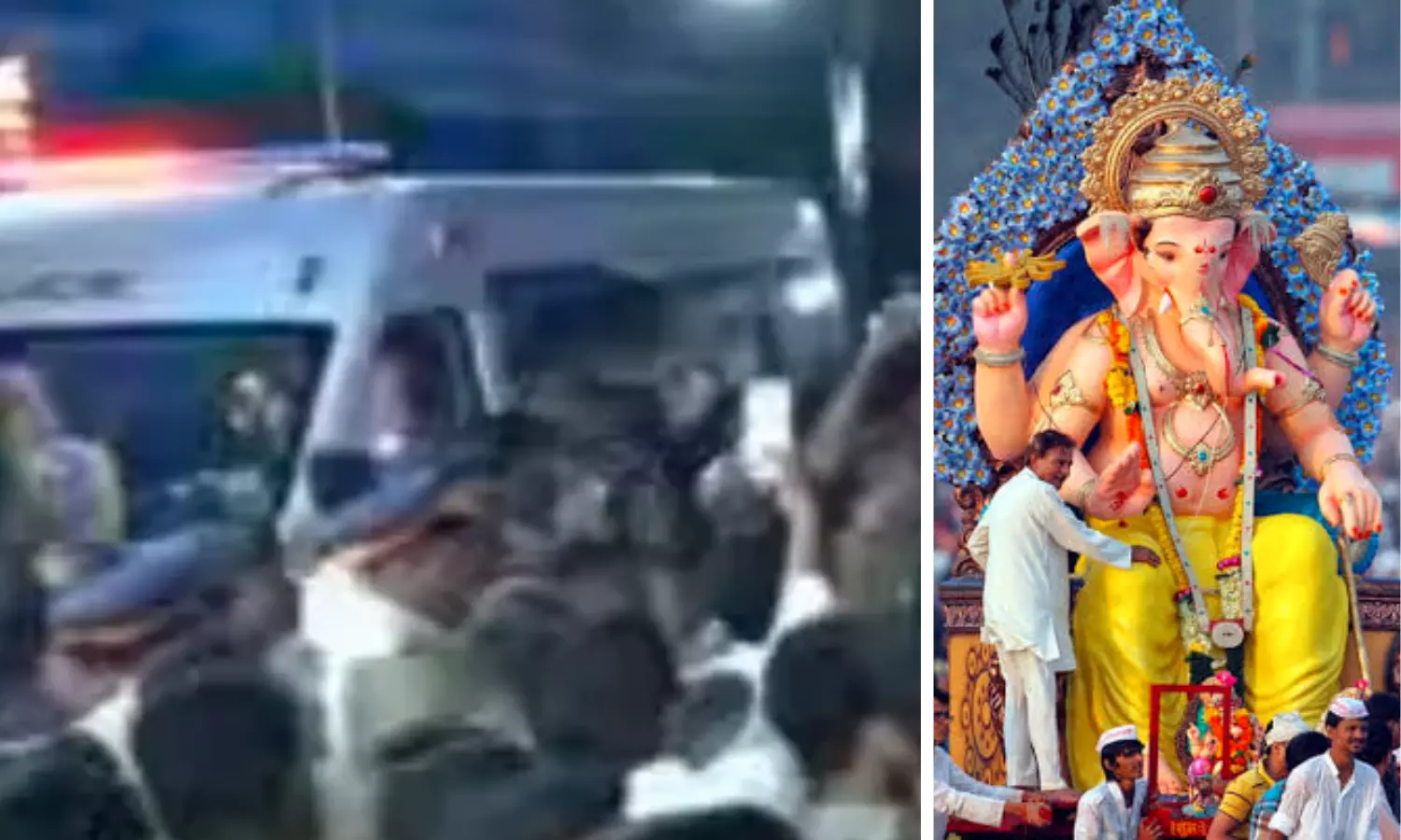 Eggs Hurled At Ganpati Procession In Mumbai’s Mazgaon Eggs Hurled At Ganpati Procession In Mumbai’s Mazgaon