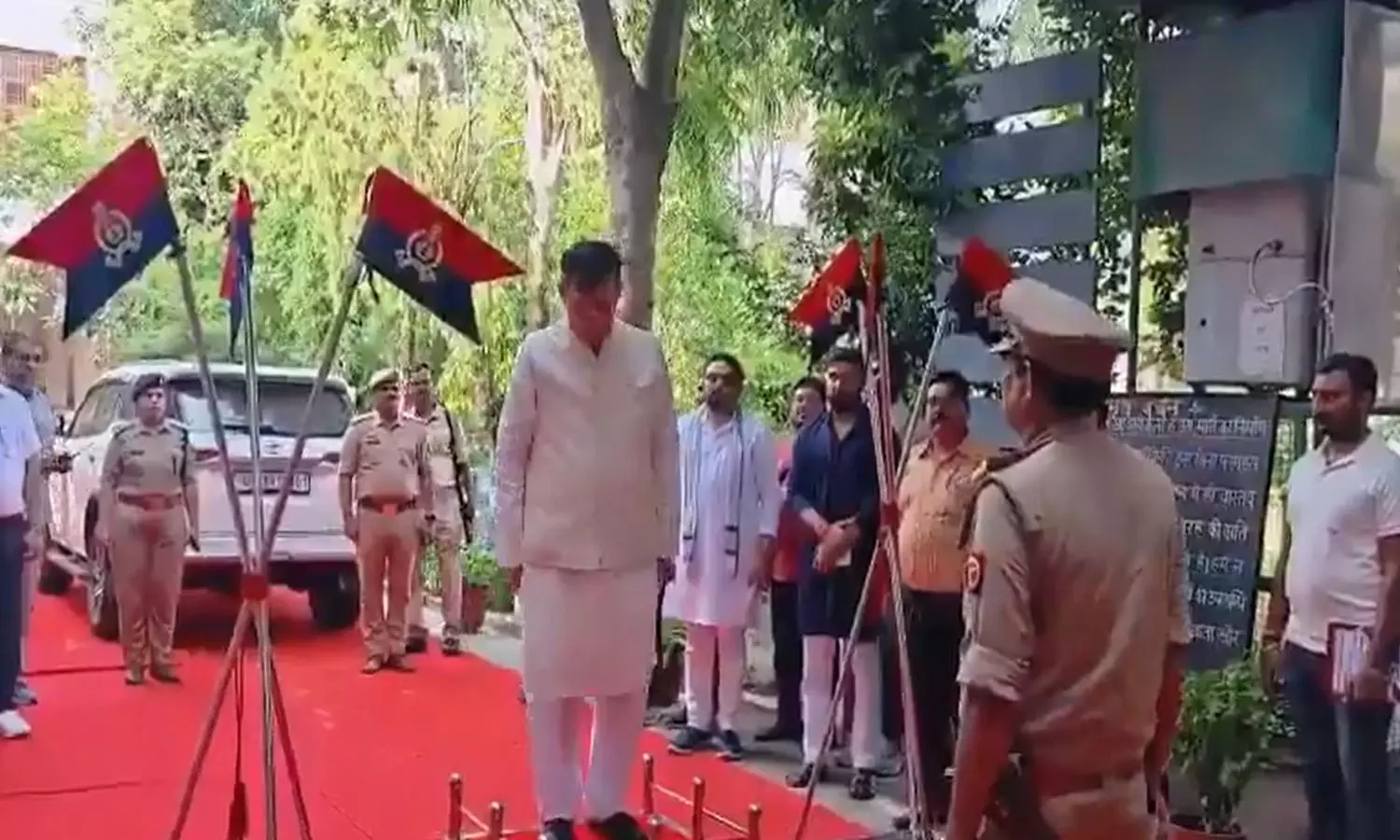 UP Speaker Faces Flak From Opposition For Leaving During National Anthem