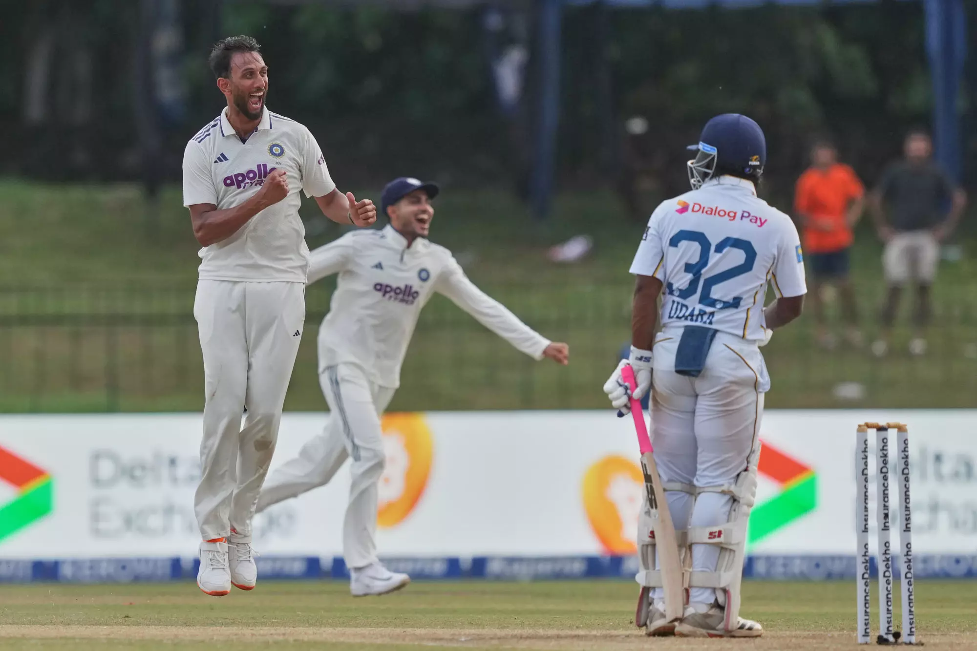 IND vs SL, 2nd Test: Sri Lanka 8/2 at Stumps on Day 2, Trail India By 495 Runs IND vs SL, 2nd Test: Sri Lanka 8/2 at Stumps on Day 2, Trail India By 495 Runs