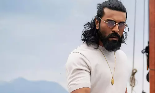 Ram Charan Spotted in Hyderabad After Chiranjeevis Birthday Celebrations Ram Charan Spotted in Hyderabad After Chiranjeevis Birthday Celebrations