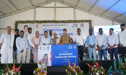 Hare Krishna Movement Charitable Foundation Opens Centralized Community Kitchen for Government School Children At Manthani