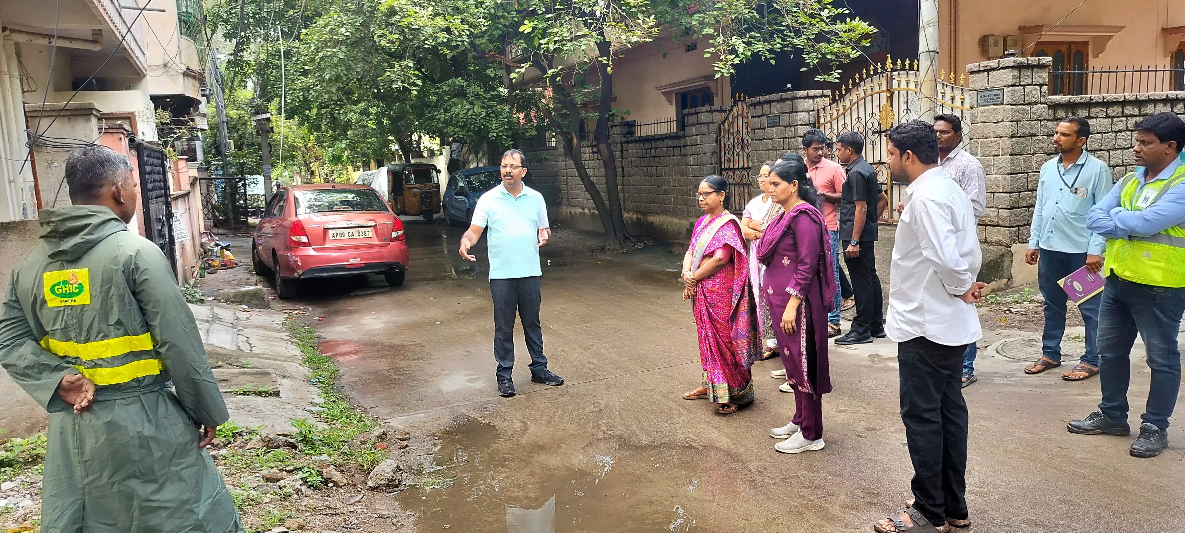 Malkajgiri Commissioner Inspects Goutham Nagar, Reviews Sanitation