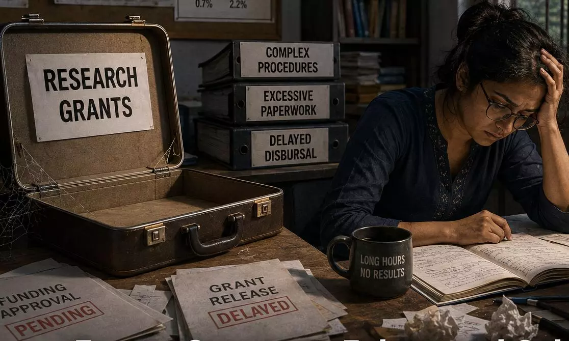 Empty Grants to Exhausted Scholars: The Real Challenges of Doing Research in India Empty Grants to Exhausted Scholars: The Real Challenges of Doing Research in India