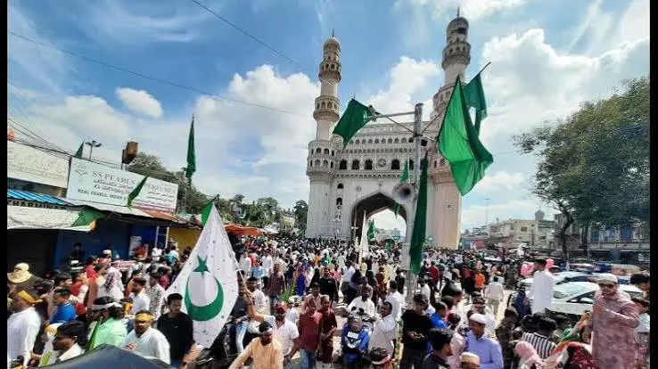 Hyderabad: Traffic Advisory For Milad-un-nabi Procession Hyderabad: Traffic Advisory For Milad-un-nabi Procession