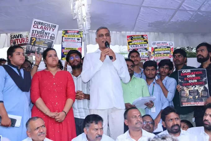 GO 97 – Harish Sets Sept 7 Deadline for Withdrawal, Warns of Secretariat Siege GO 97 – Harish Sets Sept 7 Deadline for Withdrawal, Warns of Secretariat Siege