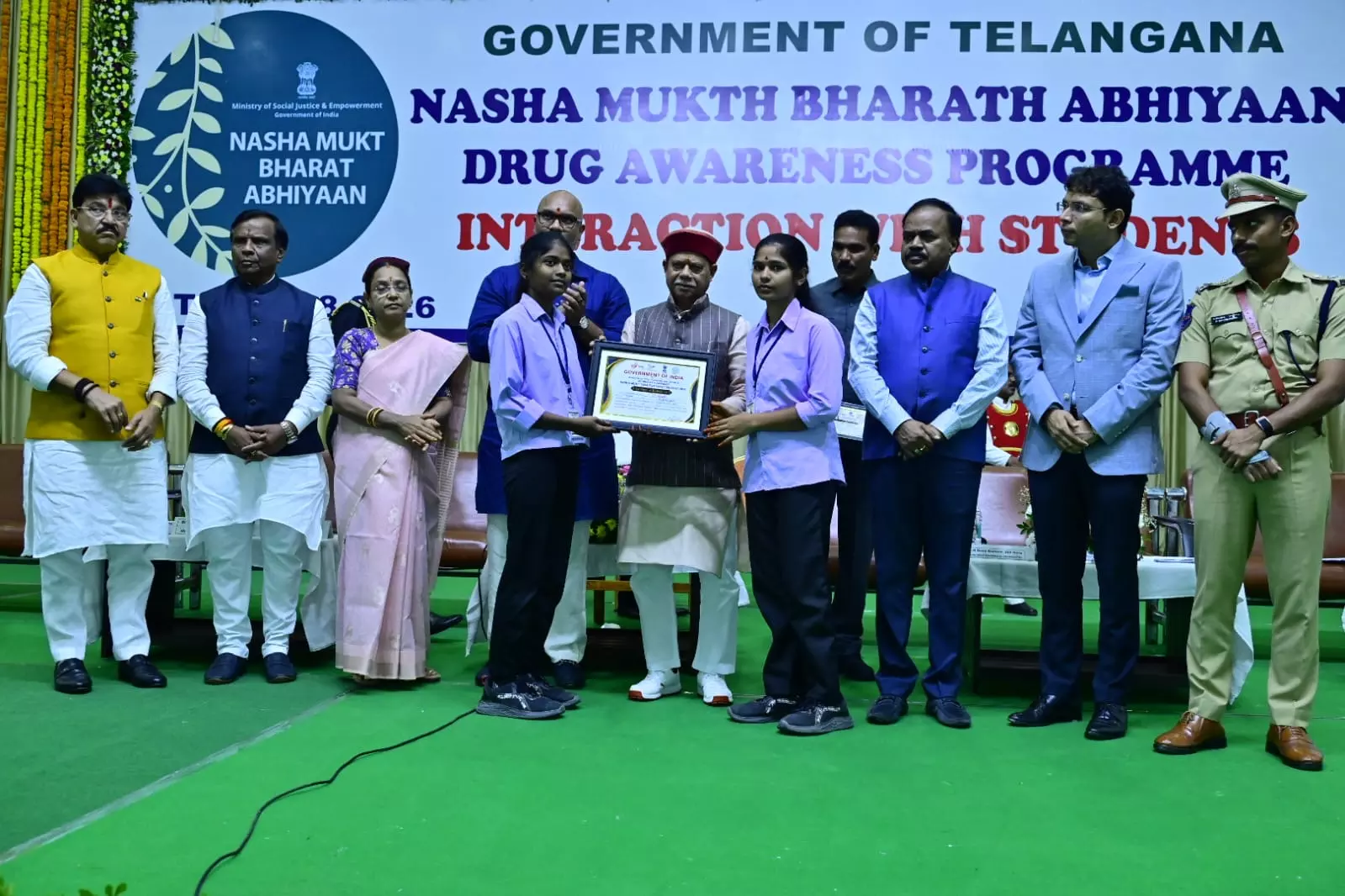 Governor Appreciates EAGLE For Preventing Drug Abuse Governor Appreciates EAGLE For Preventing Drug Abuse