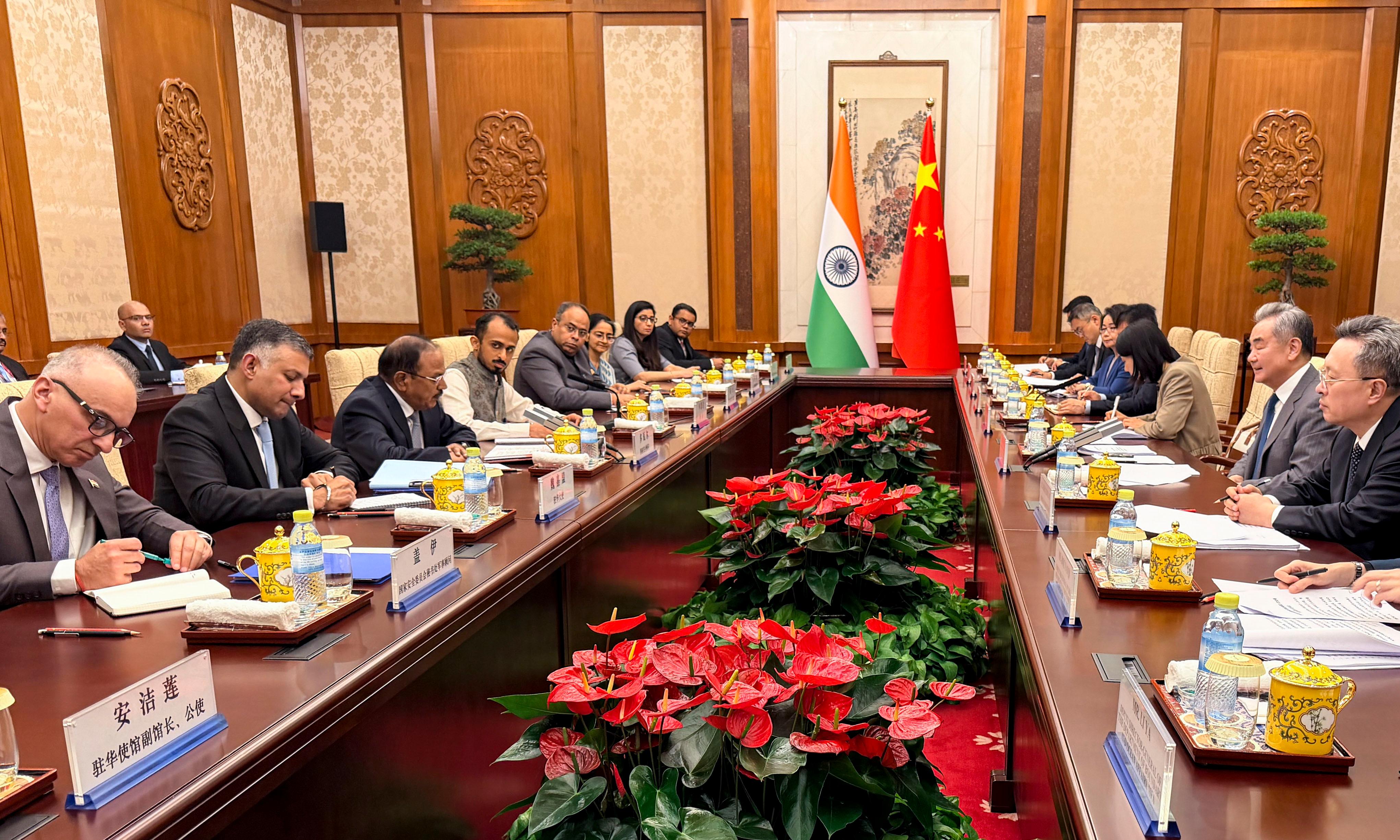 Doval, Wang Yi Hold ‘In-Depth’ Talks in Beijing to Fast-Track Border Resolution