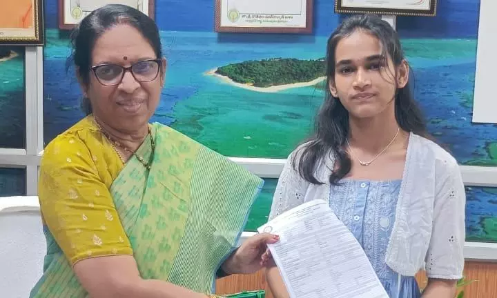 Anantapur Girl First To Join 2026 MBBS Batch Anantapur Girl First To Join 2026 MBBS Batch