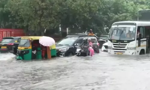 Delhi Faces Heavy Rain, Waterlogging; Over 10 Flights Cancelled