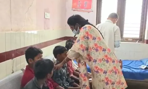 13 Students Fall Ill After Eating Breakfast at Khammam Government School 13 Students Fall Ill After Eating Breakfast at Khammam Government School