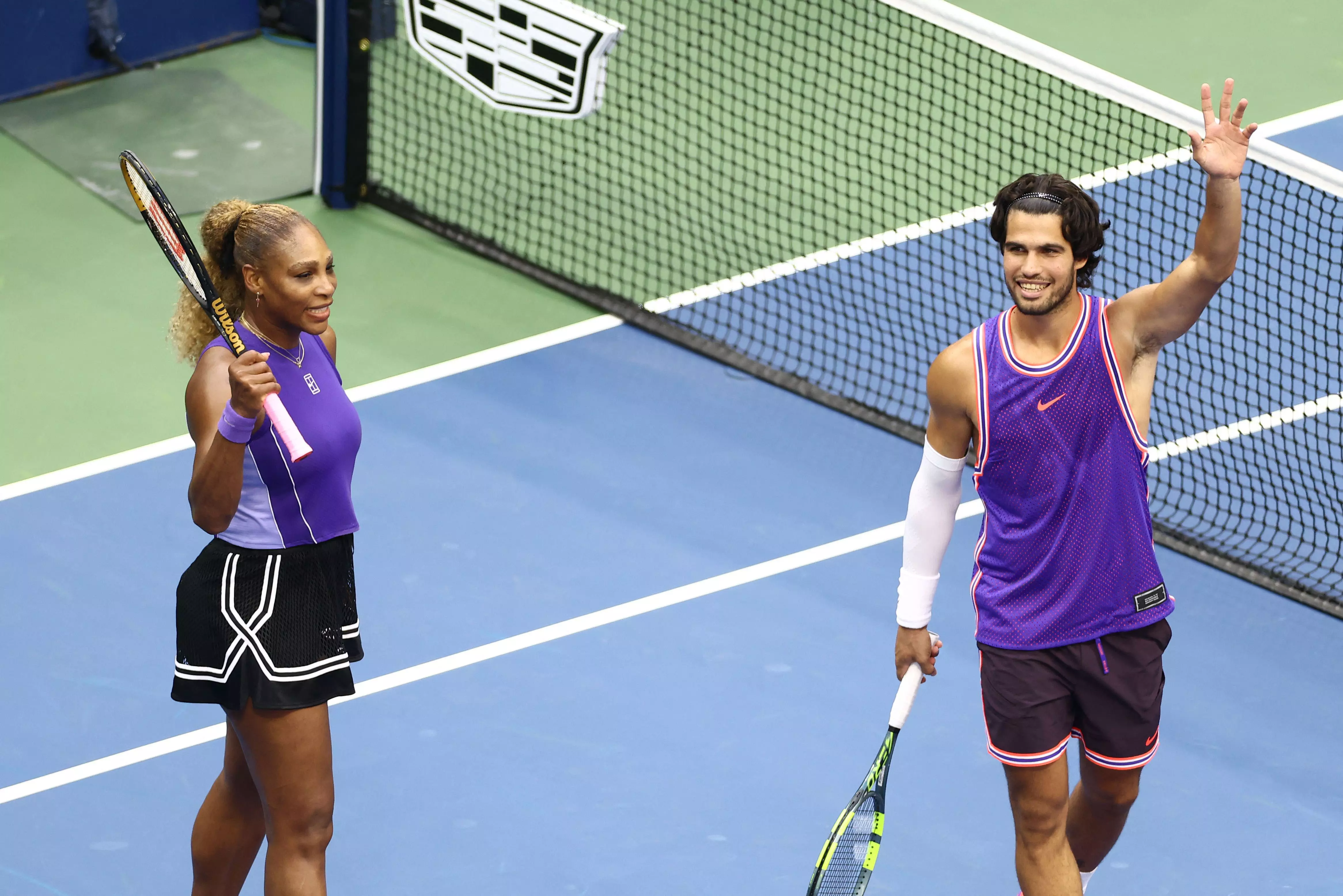Serena Williams, Carlos Alcaraz Knocked Out of Mixed Doubles at US Open