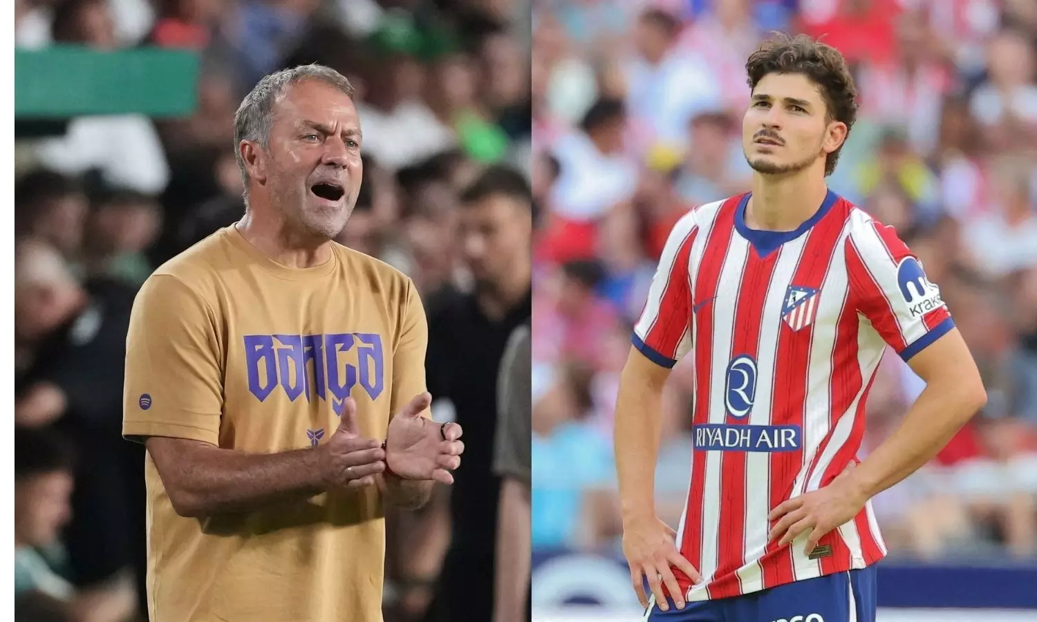 Flick Says Barcelona May Go Without Striker as Atletico Madrid Resist Alvarez Sale Flick Says Barcelona May Go Without Striker as Atletico Madrid Resist Alvarez Sale