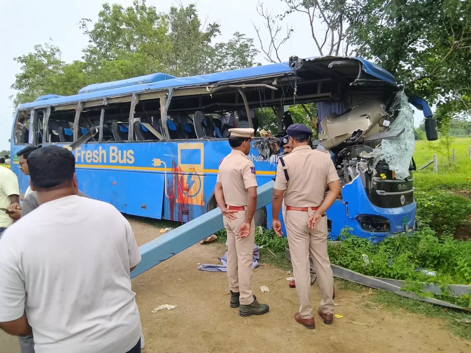 Bus Clears Pending Challans After Fatal Crash Bus Clears Pending Challans After Fatal Crash