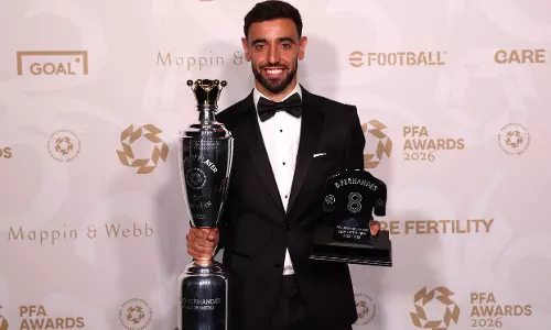 Manchester Uniteds Bruno Fernandes named PFA Player of the Year Manchester Uniteds Bruno Fernandes named PFA Player of the Year