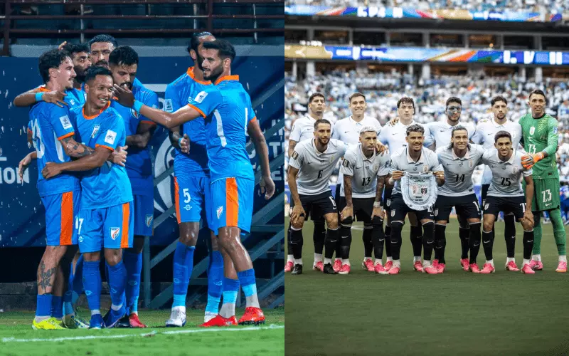 India To Face Two-Time World Cup Champions Uruguay in Football Friendly on October 6 India To Face Two-Time World Cup Champions Uruguay in Football Friendly on October 6