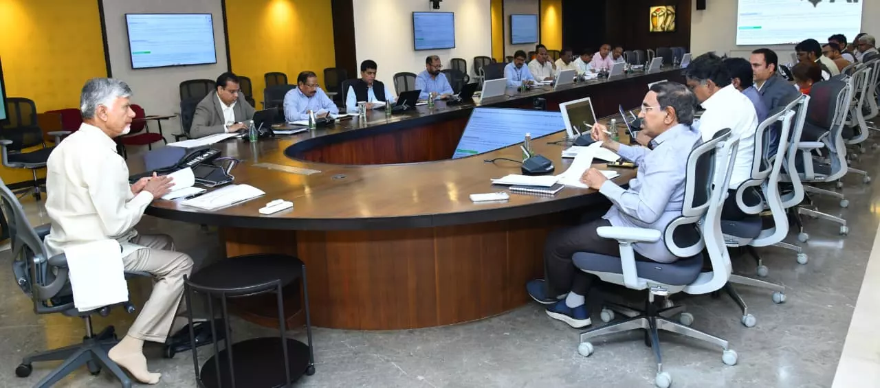 CM Naidu Clears ₹1,437-Crore Infrastructure Push for Amaravati Villages CM Naidu Clears ₹1,437-Crore Infrastructure Push for Amaravati Villages