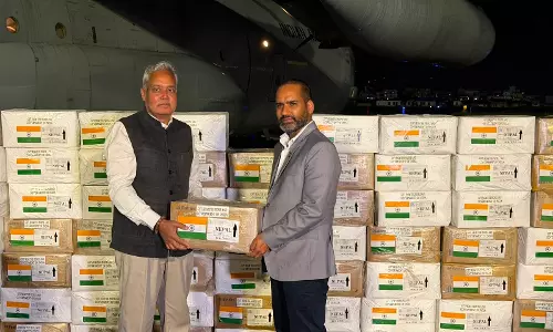 India Hands Over 10 Tonnes of Aid to Flood-Hit Nepal