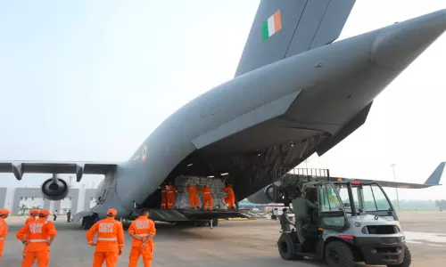 India Sends Second Tranche Of Relief Supplies To Flood-Hit Nepal India Sends Second Tranche Of Relief Supplies To Flood-Hit Nepal