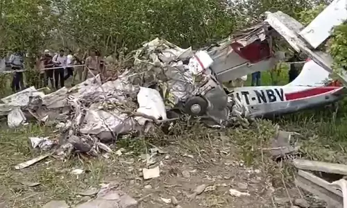 Karnataka Pilot And Instructor Dead In Aircraft Crash In Kanpur Karnataka Pilot And Instructor Dead In Aircraft Crash In Kanpur