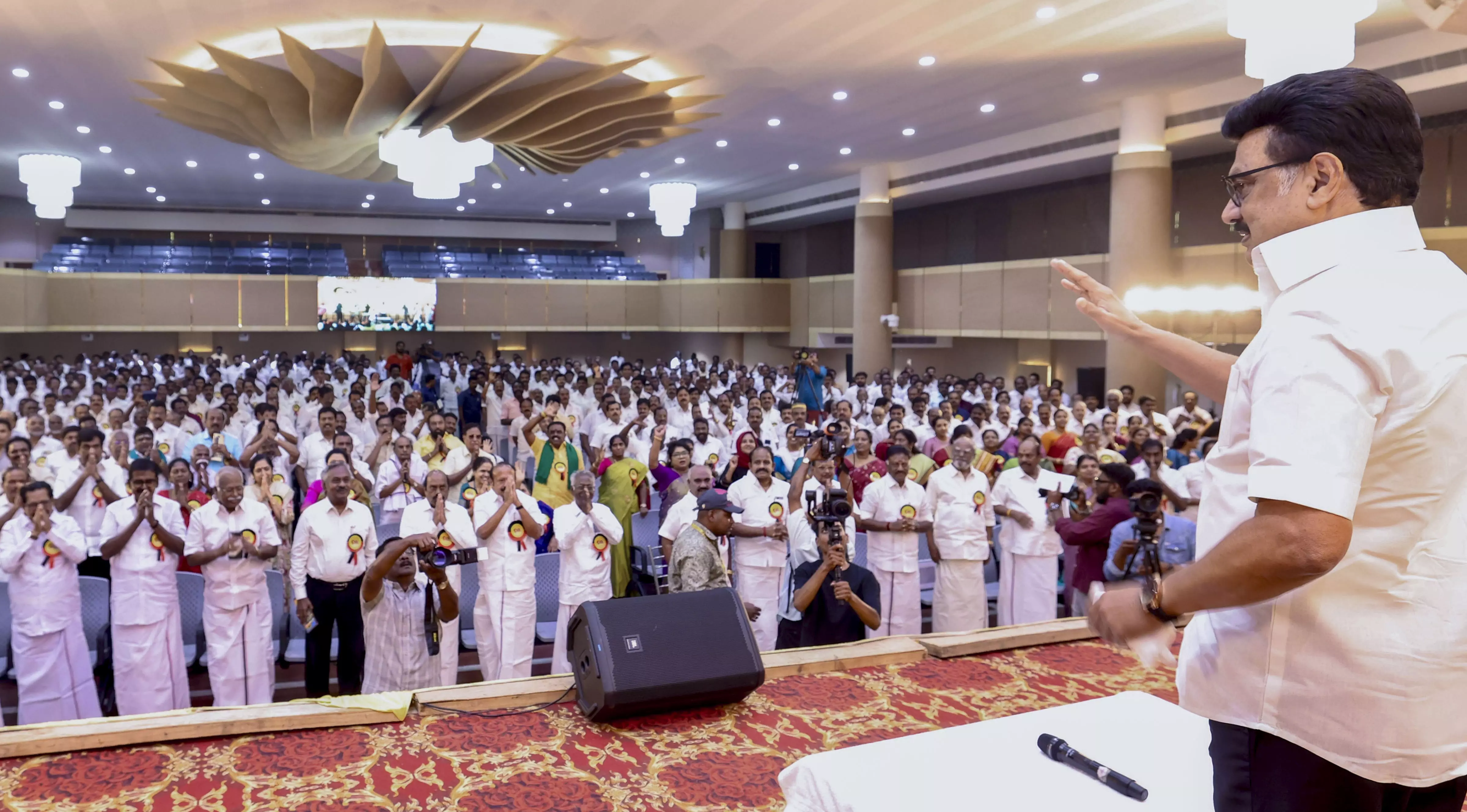 On 9th Year as President, Stalin Restructures DMK, Expands District Units to 110 On 9th Year as President, Stalin Restructures DMK, Expands District Units to 110