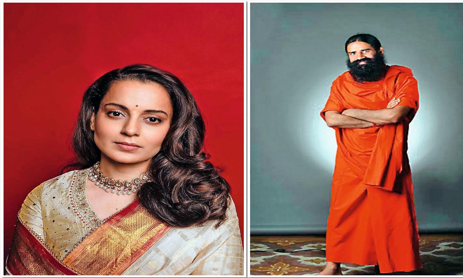 Kangana, Baba Ramdev Declare Truce on Raksha Bandhan Day
