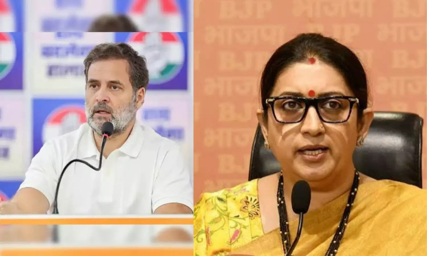 Rahul Rides Youth Anger, Smriti Hits Defiant Note Rahul Rides Youth Anger, Smriti Hits Defiant Note