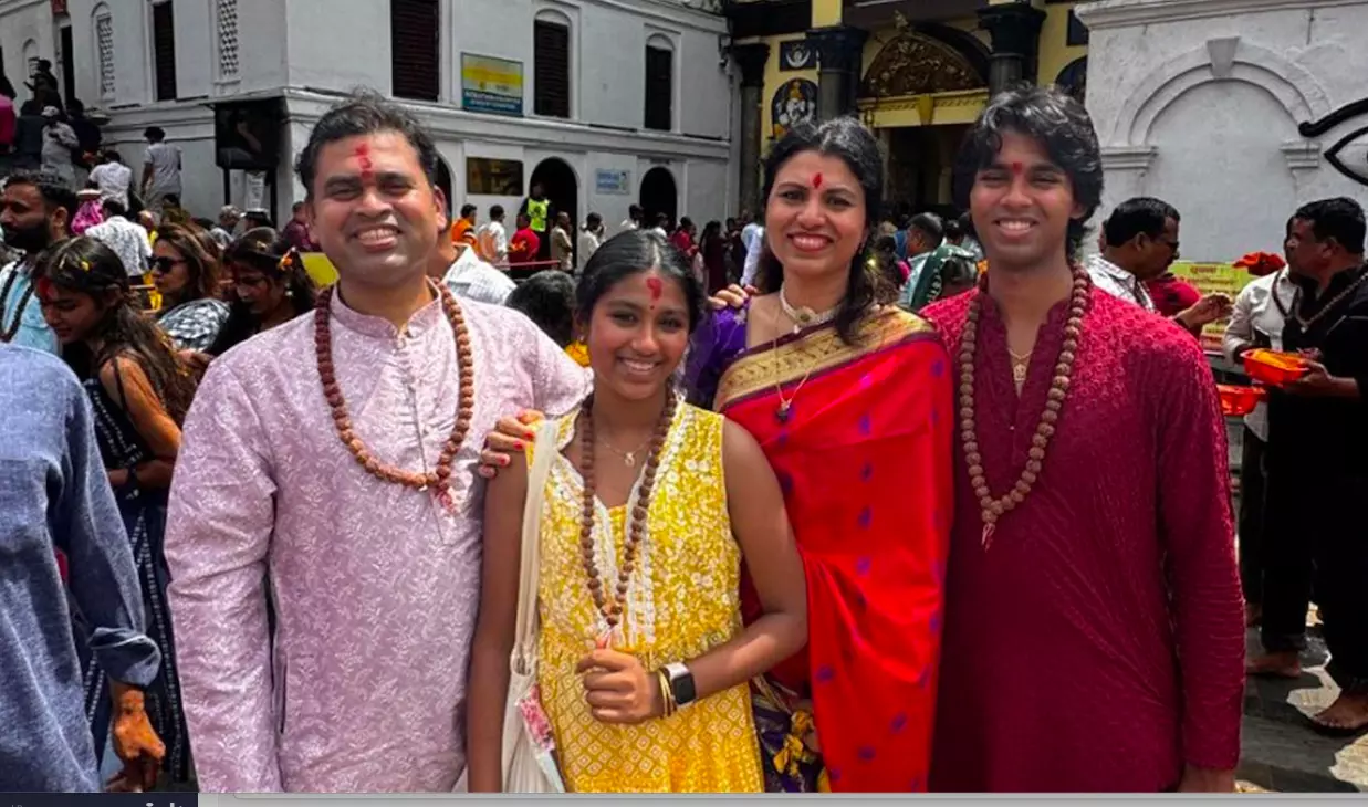 AP-Based NRI Family of Four From London Reportedly Goes Missing in Nepal AP-Based NRI Family of Four From London Reportedly Goes Missing in Nepal