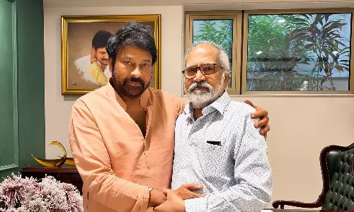 Chiranjeevi Remembers G.V. Narayana Rao, Recalls Their Long Association Chiranjeevi Remembers G.V. Narayana Rao, Recalls Their Long Association