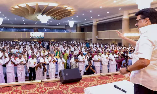 On 9th Year as President, Stalin Restructures DMK, Expands District Units to 110 On 9th Year as President, Stalin Restructures DMK, Expands District Units to 110