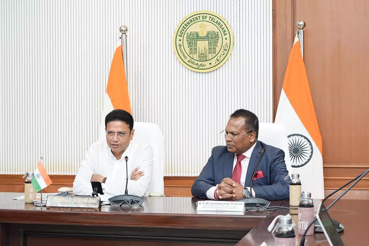 Telangana, Mauritius Explore Cooperation in IT, Tourism, Public Administration Telangana, Mauritius Explore Cooperation in IT, Tourism, Public Administration