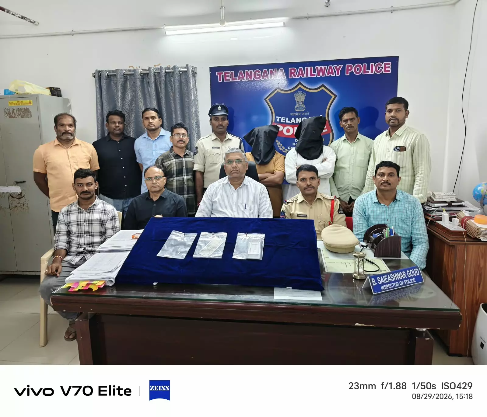 Railway Police Nab 2 Brokers for Sedating Passenger, Stealing Valuables Railway Police Nab 2 Brokers for Sedating Passenger, Stealing Valuables