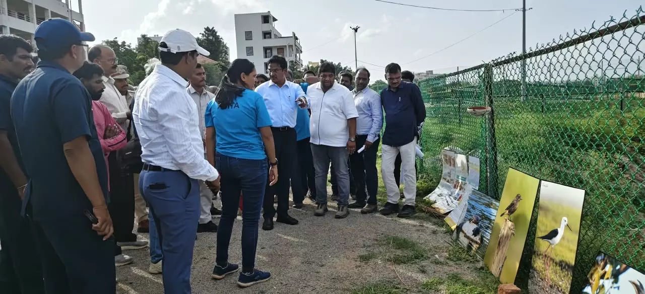HYDRAA Says No Ganesh Immersion At Kapra Lake, Suggests Baby Pond For Smaller Idols HYDRAA Says No Ganesh Immersion At Kapra Lake, Suggests Baby Pond For Smaller Idols