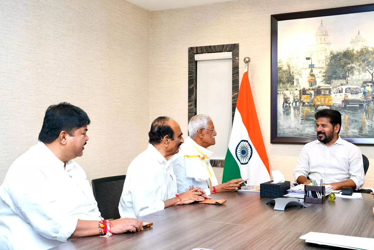 Expedite Identification and Welfare Measures for Telangana Activists: Revanth to Officials Expedite Identification and Welfare Measures for Telangana Activists: Revanth to Officials