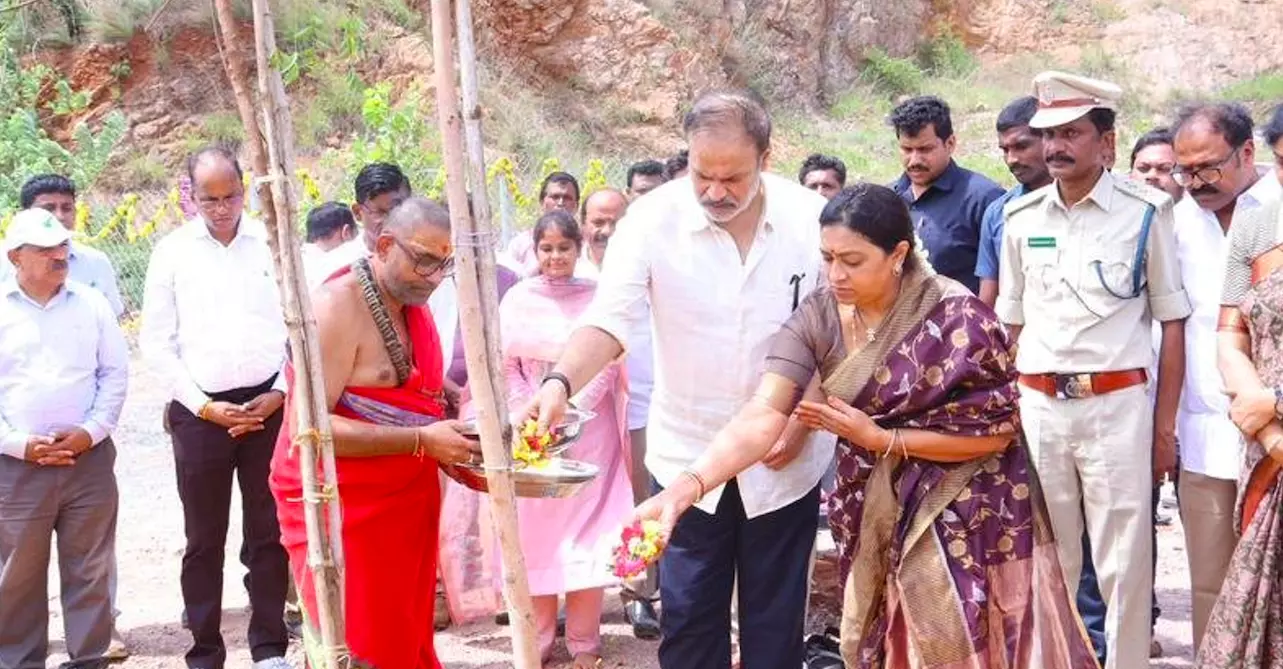 Nagababu Bats for Green Growth, Urges Tree Planting Nagababu Bats for Green Growth, Urges Tree Planting